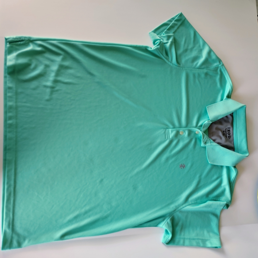 Izod Mint Green Polo Shirt XL